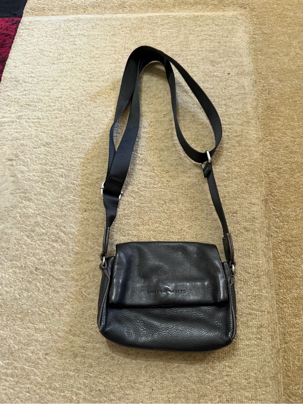 Aimee Kestenberg Black Leather Crossbody Bag